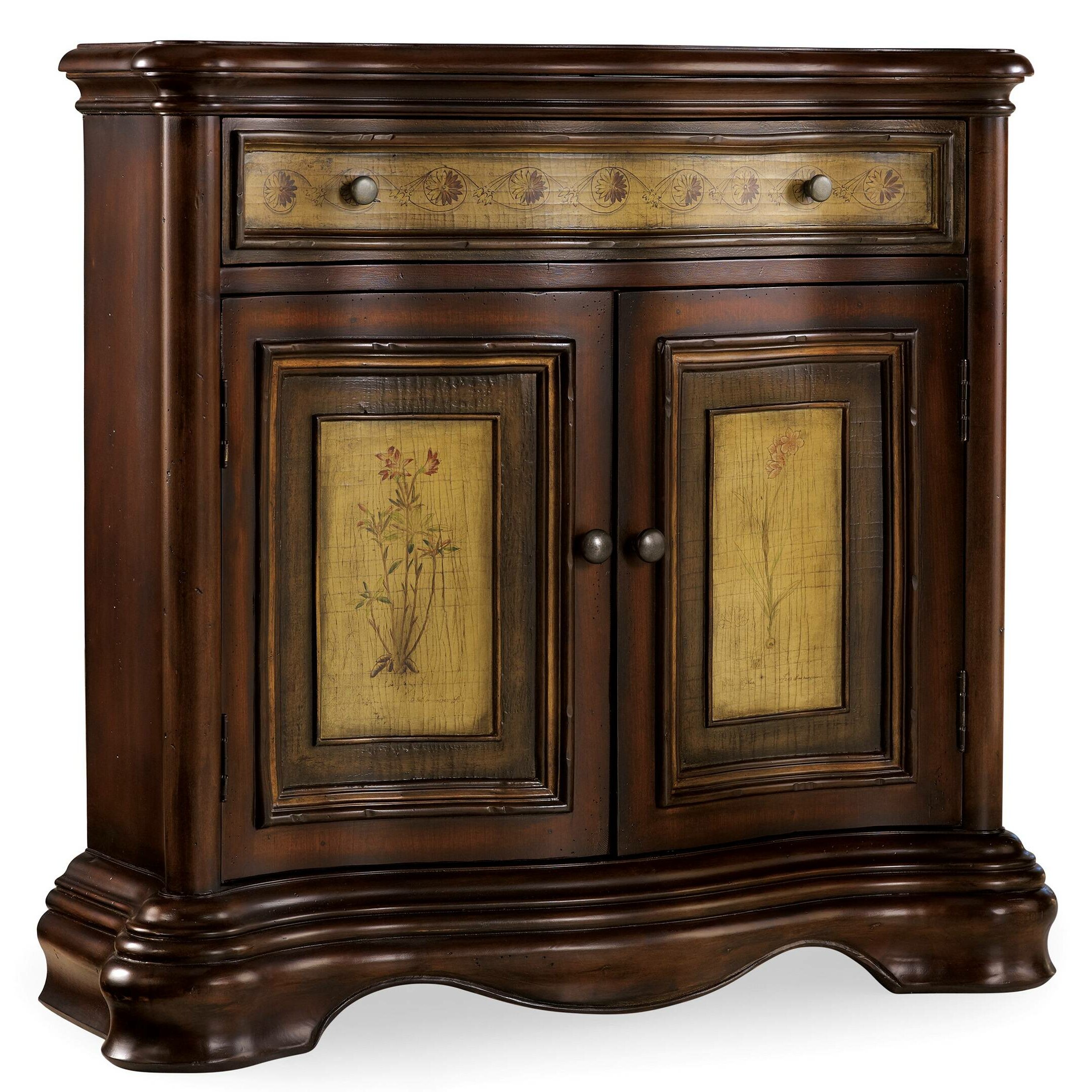 Hooker Furniture Seven Seas Door Drawer Shaped Hall Cabinet